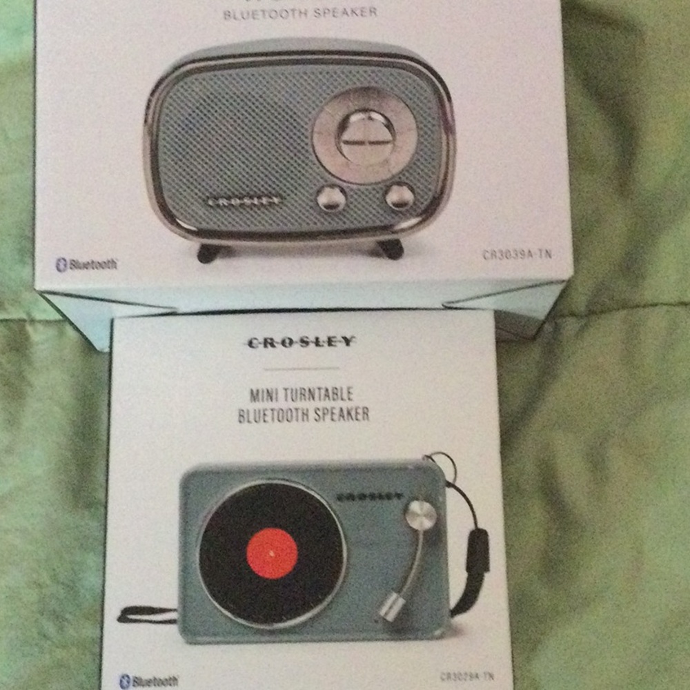 Crosley Rondo Bluetooth Speaker - Light Blue